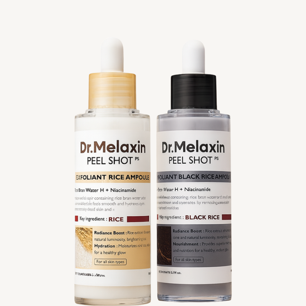 Sérum exfoliant au riz Dr. Melaxin, sérum hydratant pour le visage, adoucissant, élimination des points noirs, hydratant, rétrécissement des pores.
