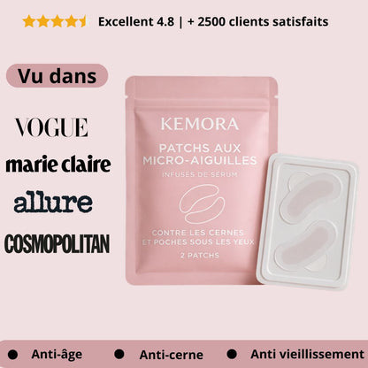 Patchs aux micro-aiguilles KEMORA